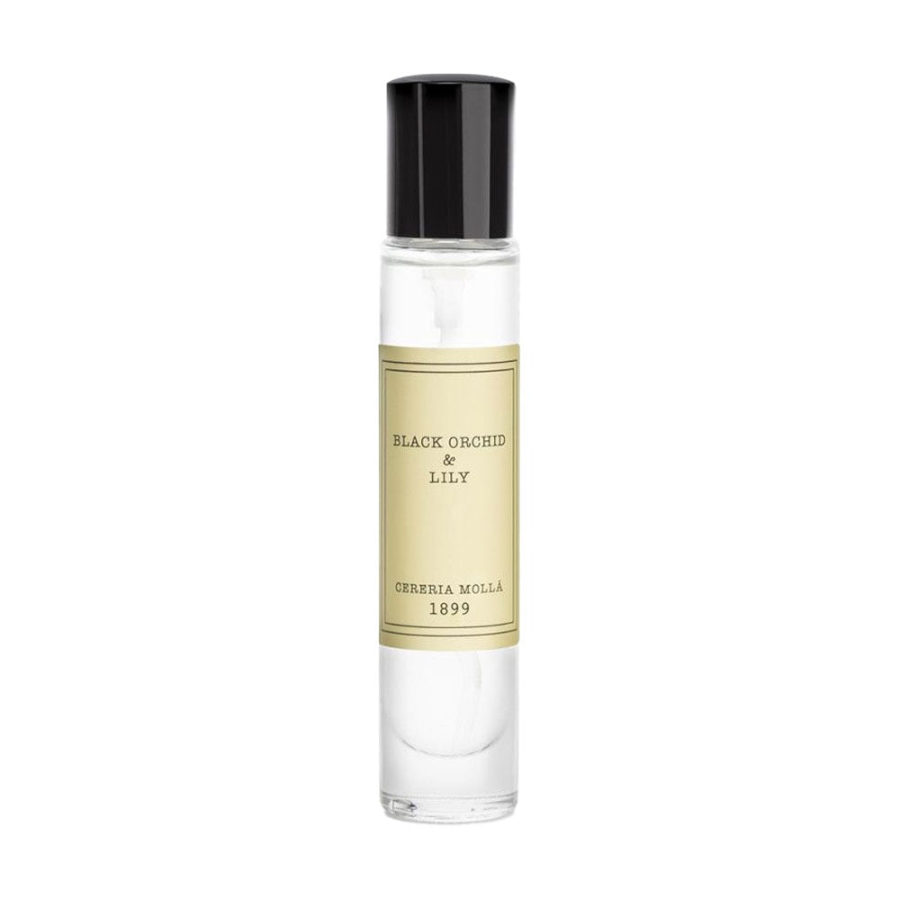 Ароматичний спрей для тіла та текстилю Cereria Molla Black Orchid &amp; Lily унісекс, 15 мл